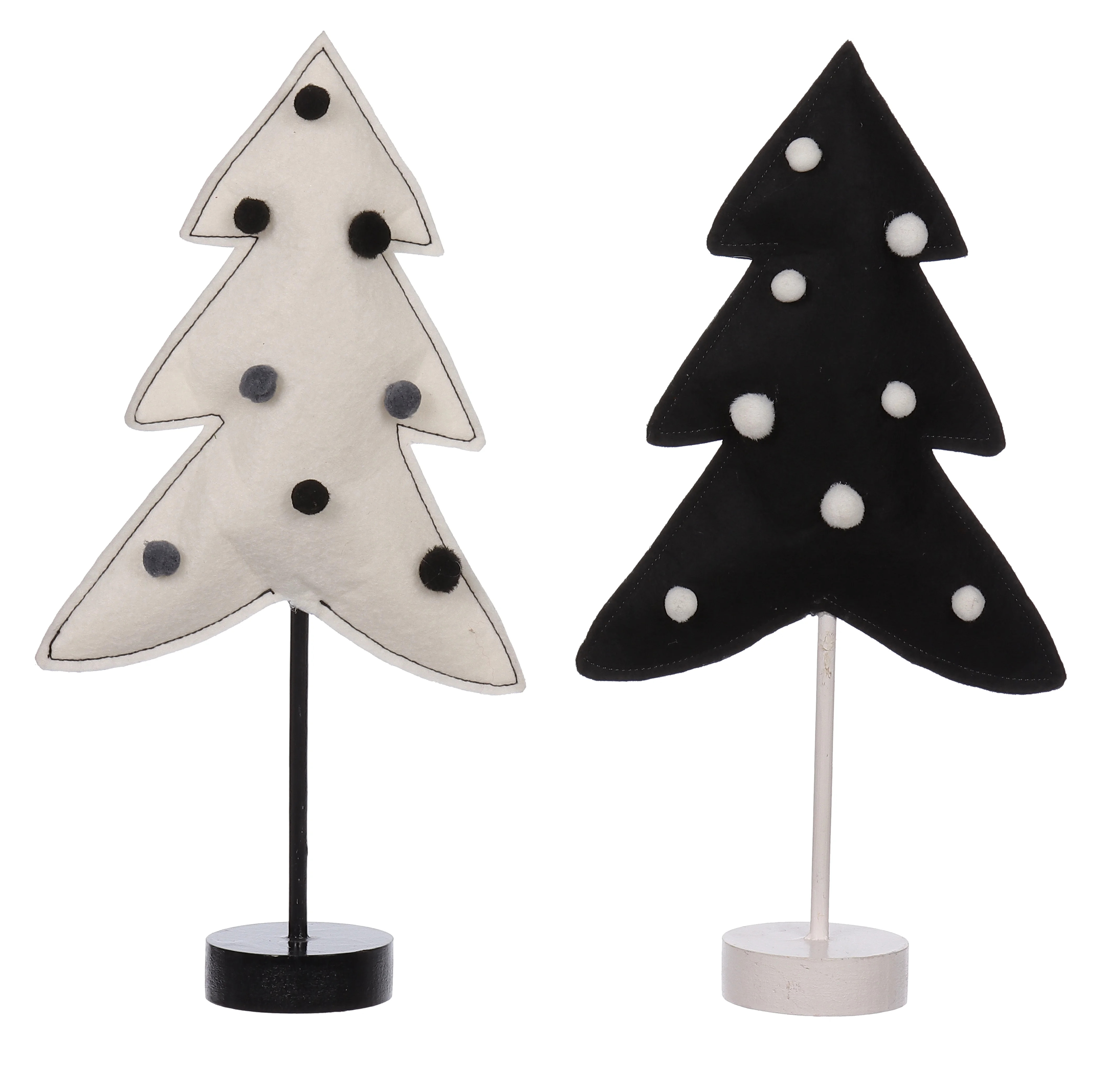HOLIDAY TIME FABRIC TREE DECOR - Walmart.com | Walmart (US)