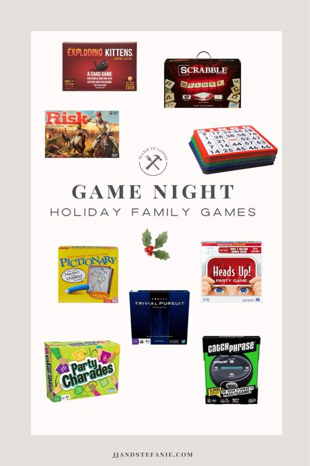 Family Game Night is every night for us over the holidays! 

#LTKHoliday