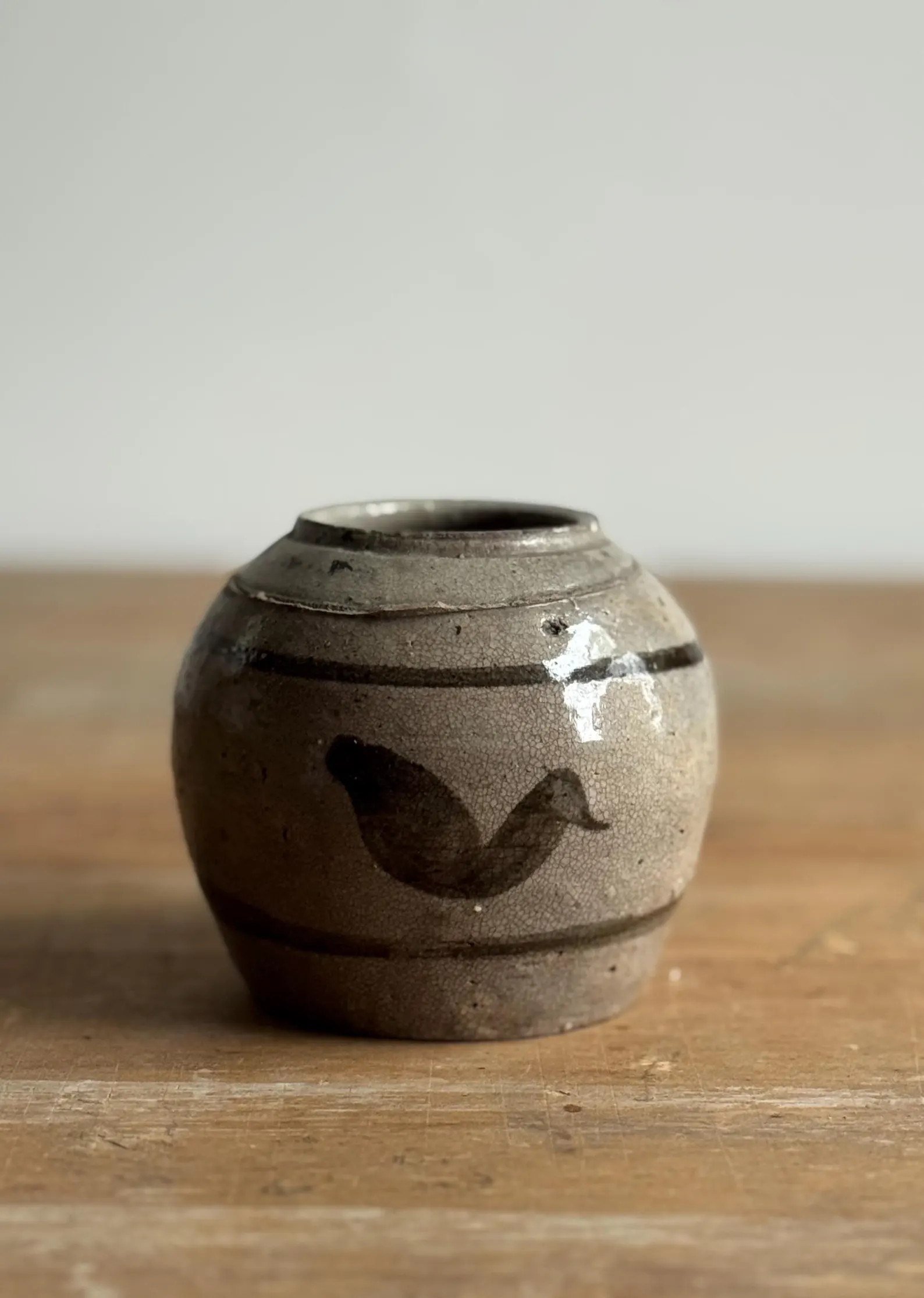 Antique Stoneware Ginger Jar – 3 1/2” Tall | Etsy (US)