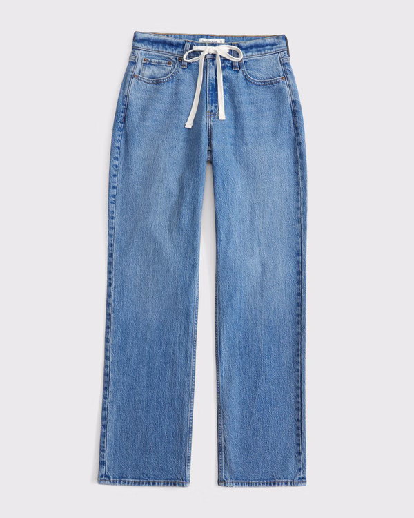 Women's Low Rise Baggy Jean | Women's Bottoms | Abercrombie.com | Abercrombie & Fitch (US)