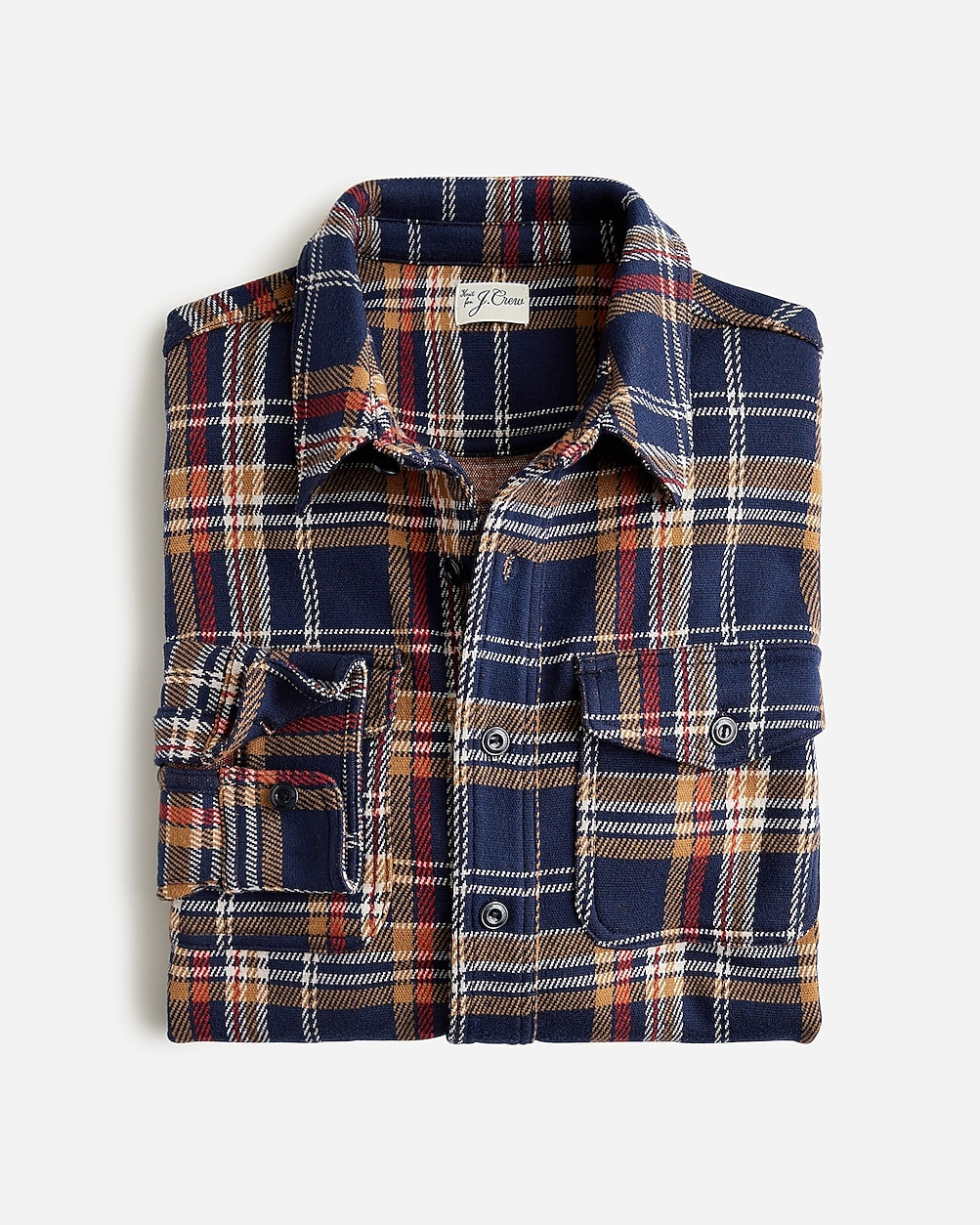 Seaboard soft-knit shirt in plaid | J. Crew US