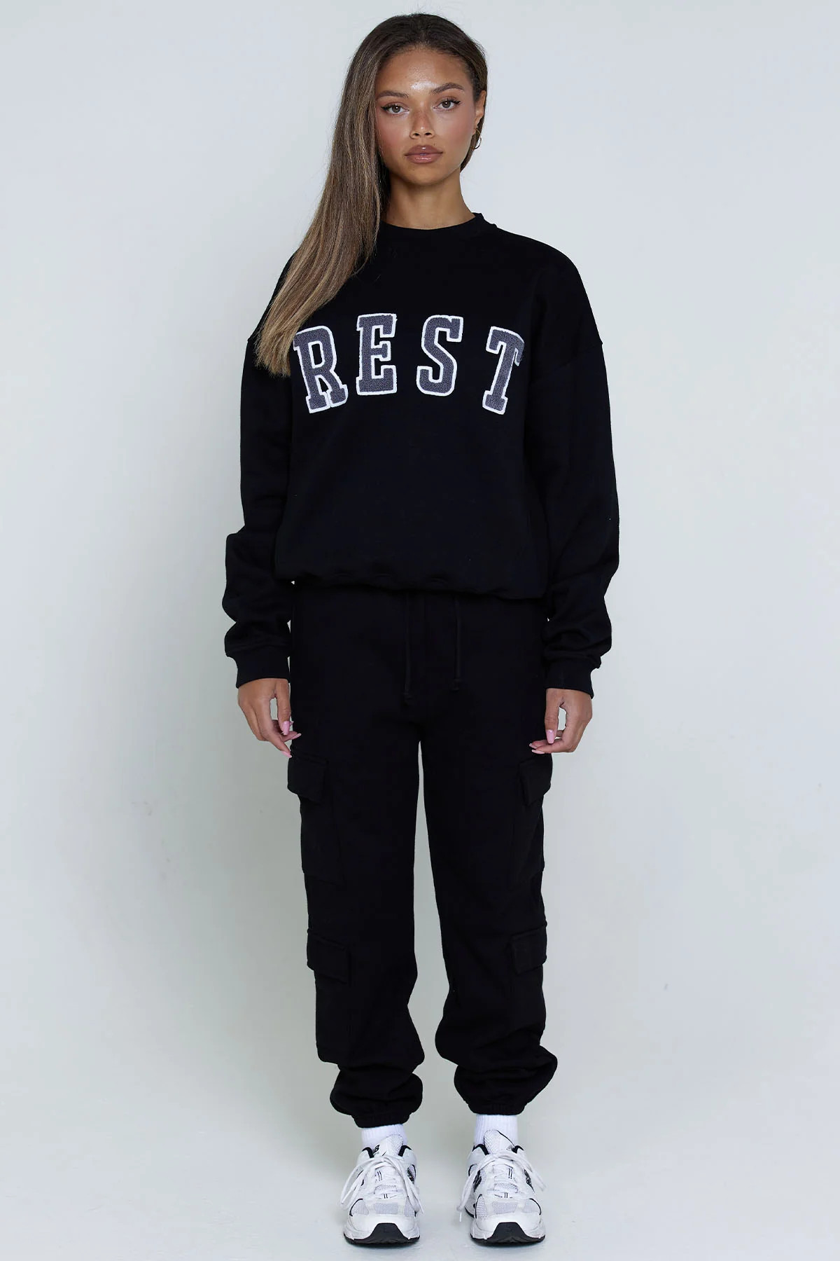 CLOUD CREW NECK - ONYX  - REST | Azur Fit
