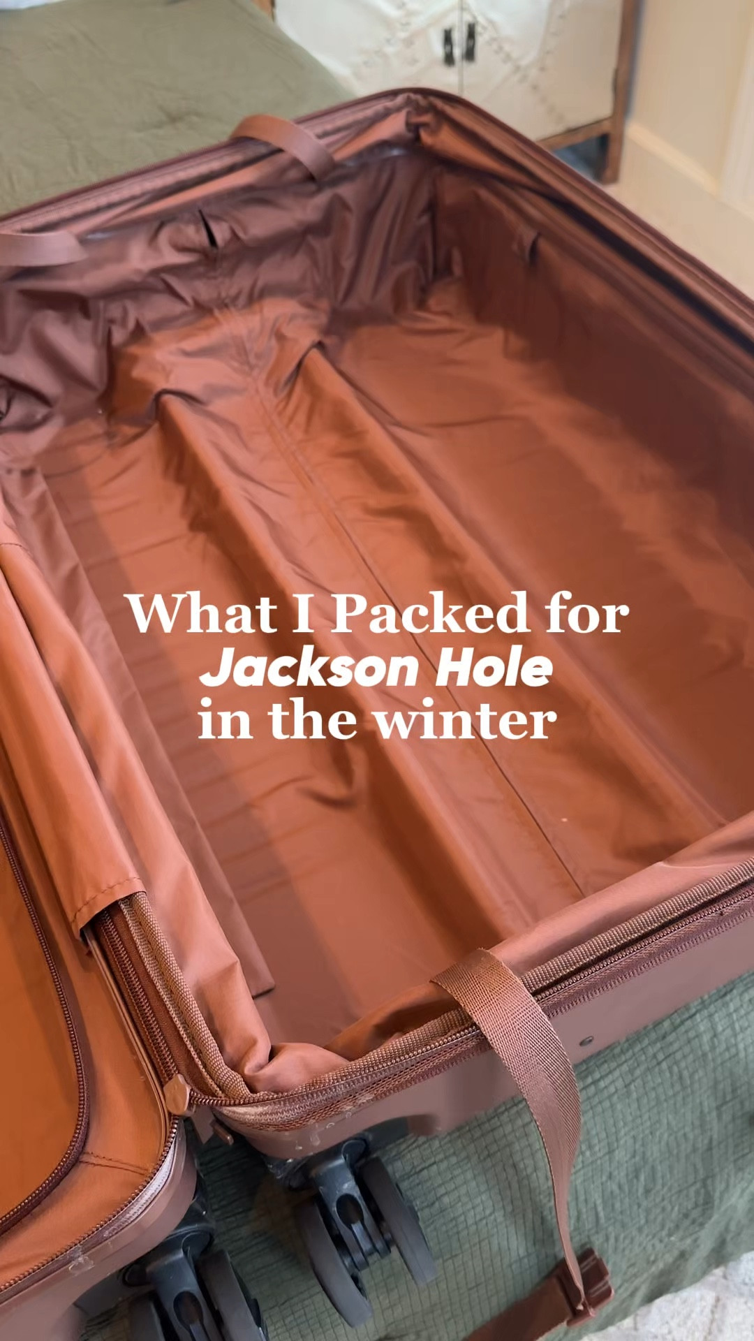 Jackson Hole packing video! How and what I packed for Jackson Hole! 

#LTKTravel