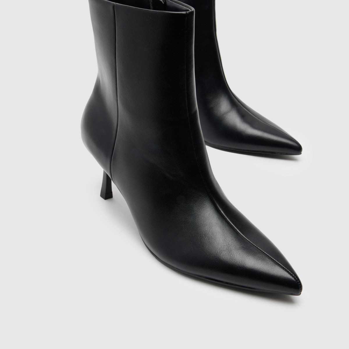 Womens Black schuh Brynn Kitten Heel Boots | schuh | Schuh