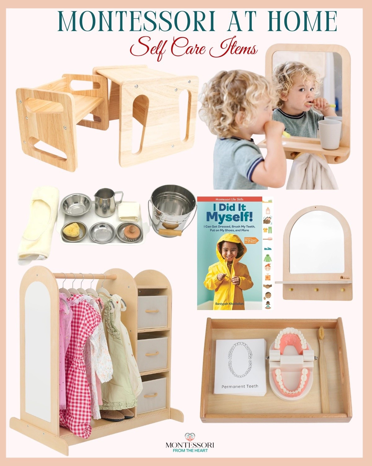 Montessori At Home ~ Self Care Items 

#LTKHome #LTKKids #LTKselfcare