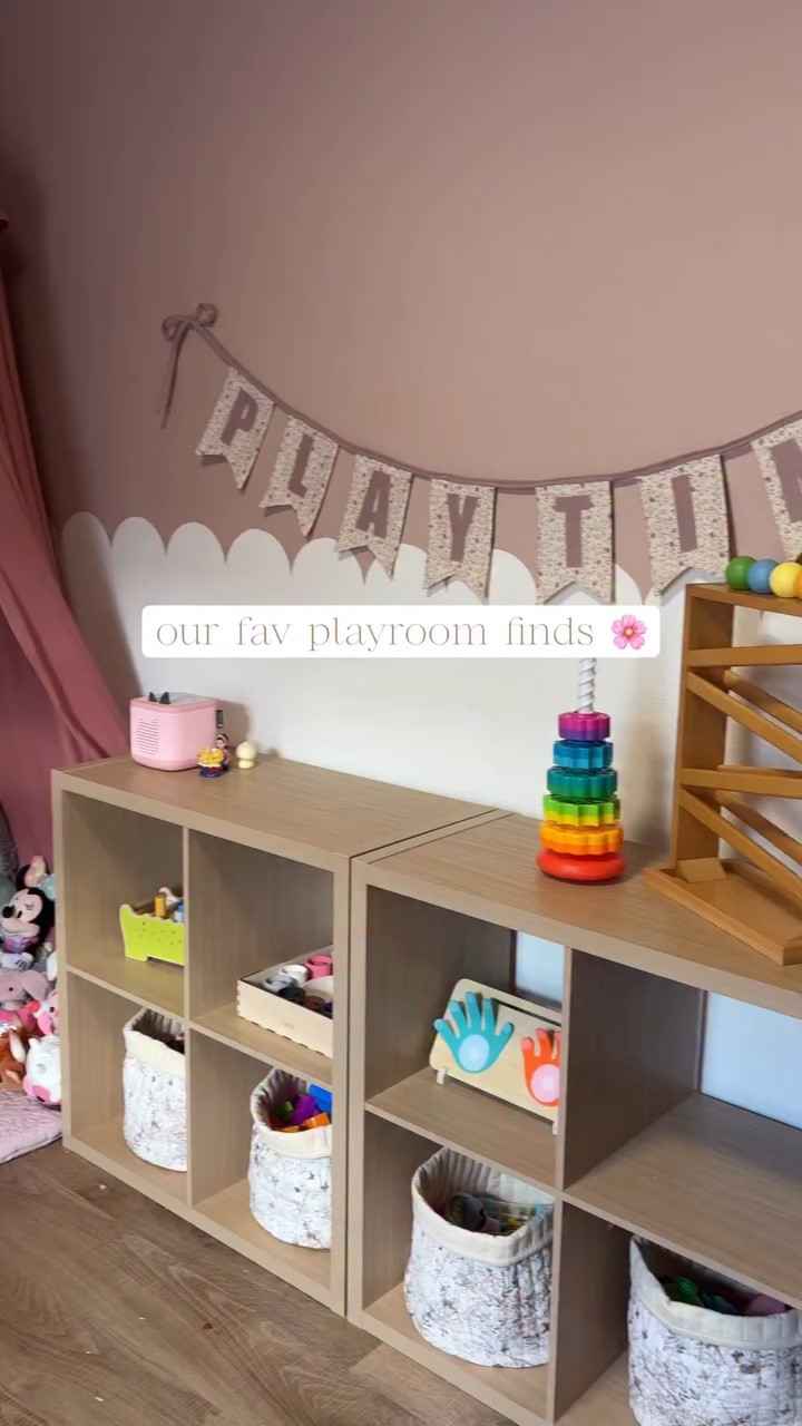 our favorite parts of the playroom 🌸 from the book nook to the play kitchen, this space was made for them



playroom tour, playroom decor, toddler playroom, kids room inspo, play kitchen, montessori playroom, toddler room

#LTKHome #LTKBaby #LTKKids