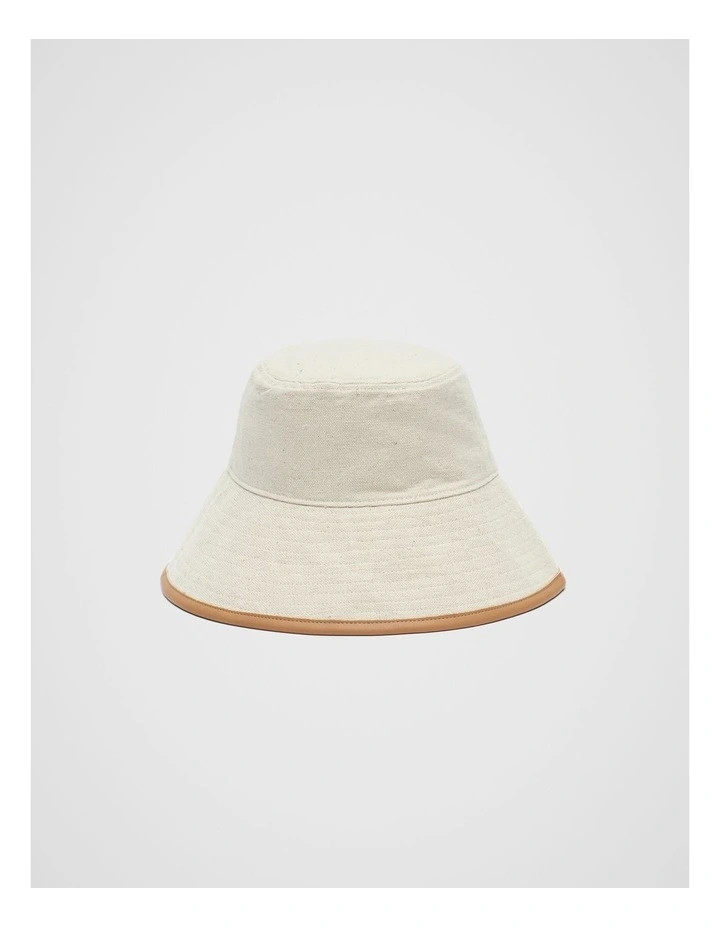Seed HeritageTrim Detail Bucket Hat in Natural | Myer