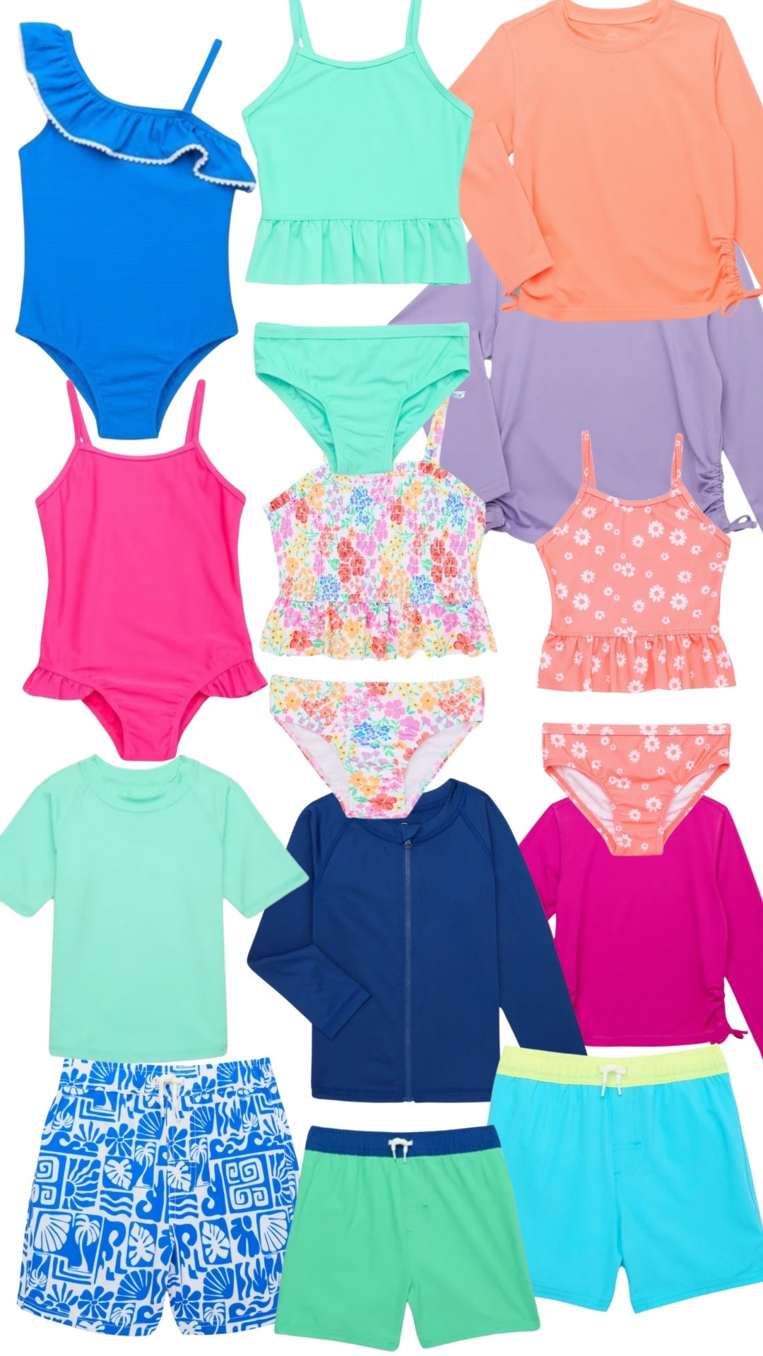 Cheap swimsuits that are cute! All under $10 most are just $6

#LTKKids #LTKSummerEdit #LTKSwim