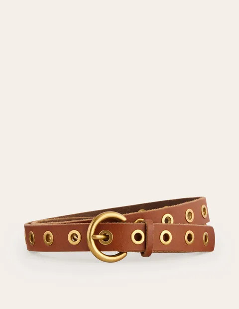 Eyelet Leather Belt | Boden (US)