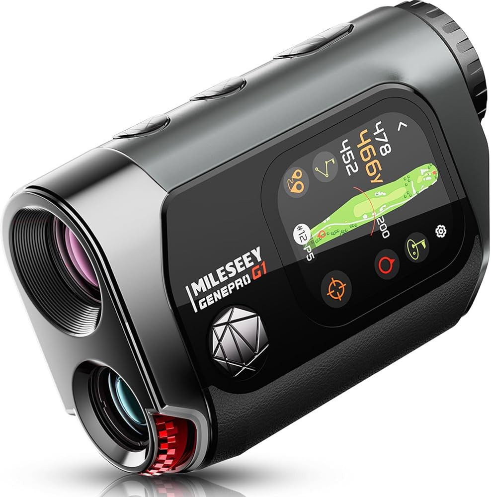 MILESEEY GenePro G1 Touchscreen & GPS Rangefinder with Slope, 43000+ Preloaded Courses, 1300 Yard... | Amazon (US)