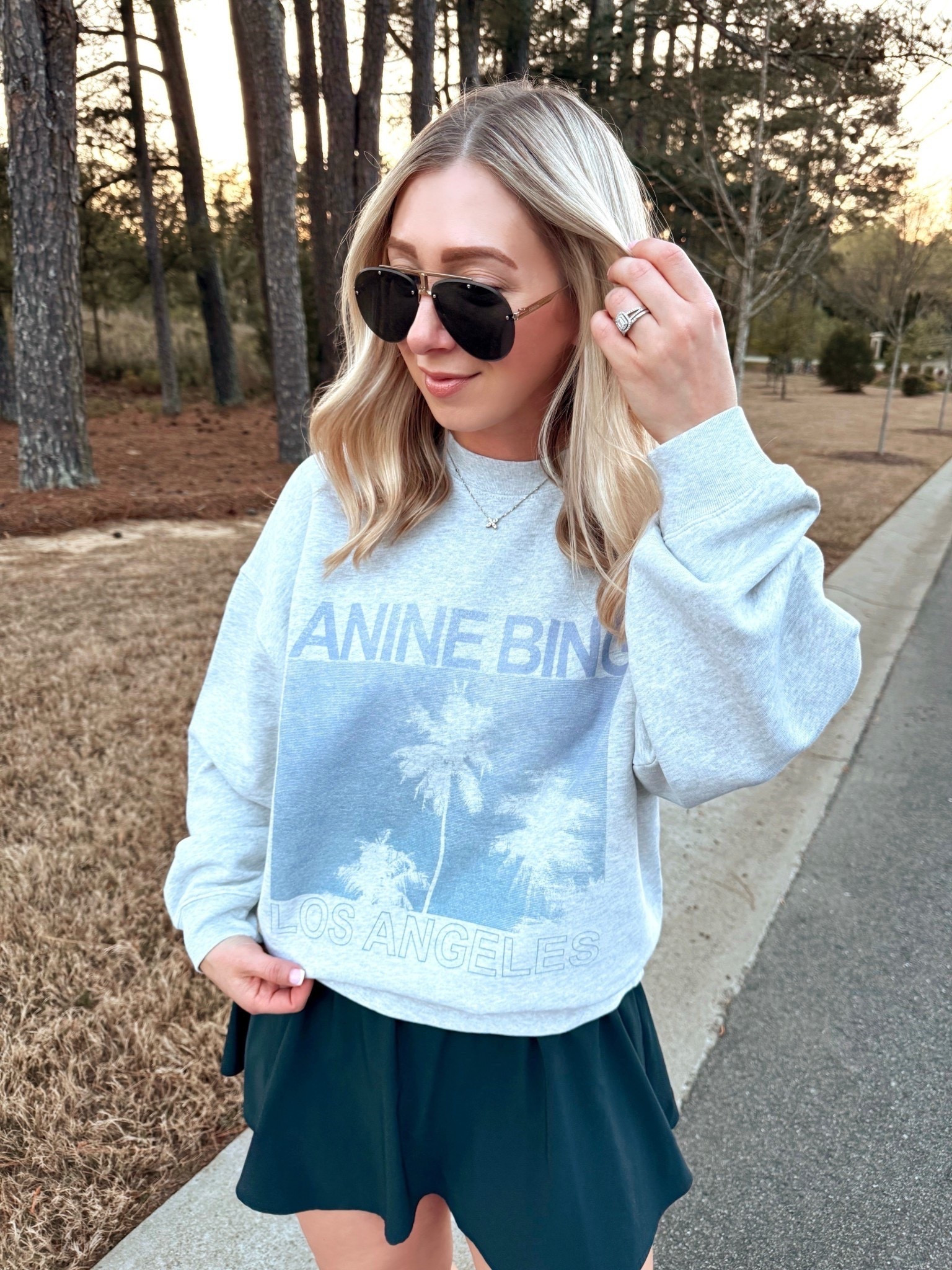 Had to share this new sweatshirt before the sale ends tonight! 20% OFF with code: SPRING20 🌴 P.S. this style runs naturally oversized! I wear a medium in this brand but I took a small in this style and it’s perfect! 💁🏼‍♀️ 

Anine Bing, new arrivals, Shopbop sale 

#LTKootd #LTKgrwm #LTKPetite