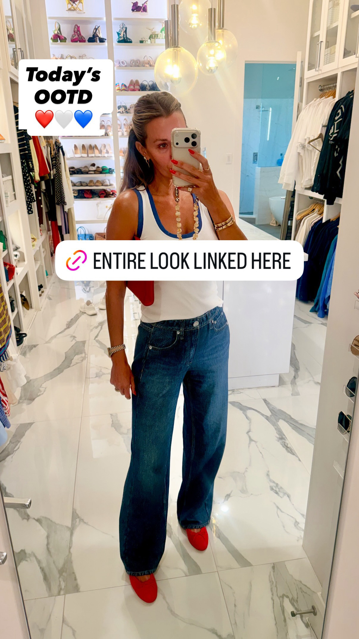 Everyone’s favorite sweat pant jeans. I sized down, these run big!

#LTKdayinmylife #LTKootd