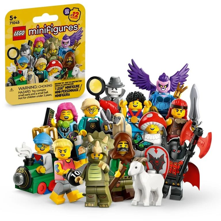 LEGO Minifigures Series 25 Collectible Figures, Surprise Adventure Toy Building Set for Independe... | Walmart (US)