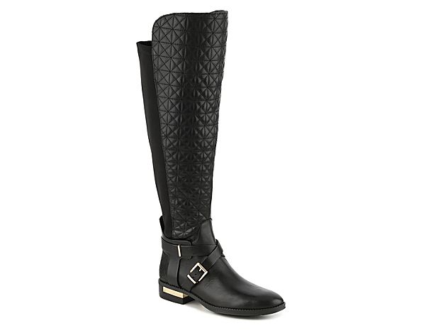 Vince Camuto Patira Over The Knee Riding Boot - Women's - Black | DSW