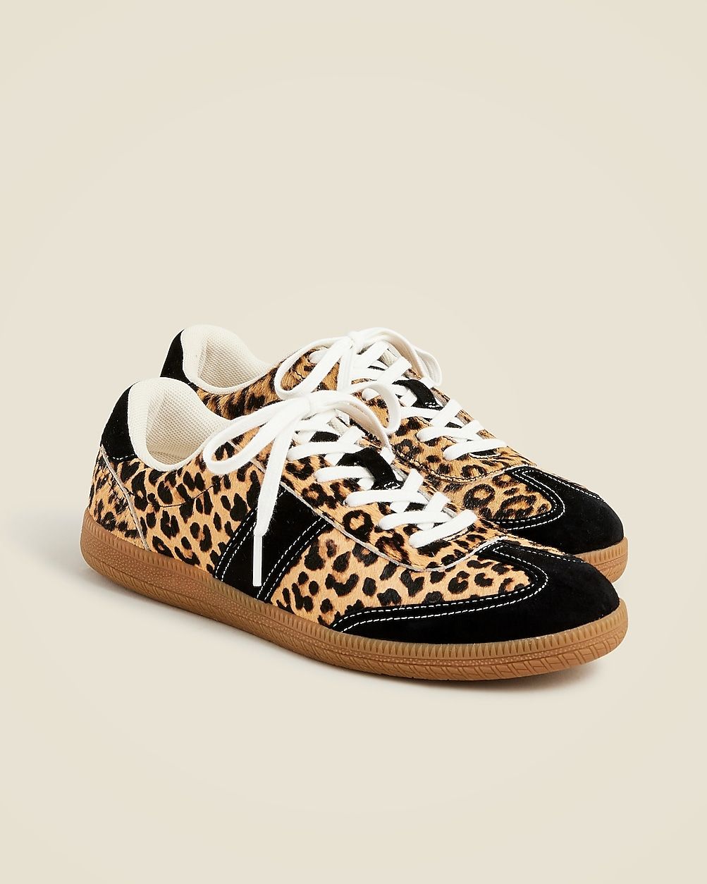 J.Crew field sneakers in calf hair | J. Crew US