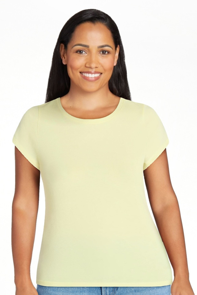 No Boundaries Crew Neck Tee with Short Sleeves, 1 or 3-Pack, Women’s Sizes XXS-XXL | Walmart (US)