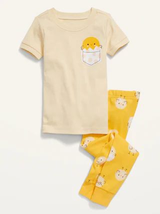 Unisex Printed Pajama Set for Toddler &#x26; Baby | Old Navy (US)