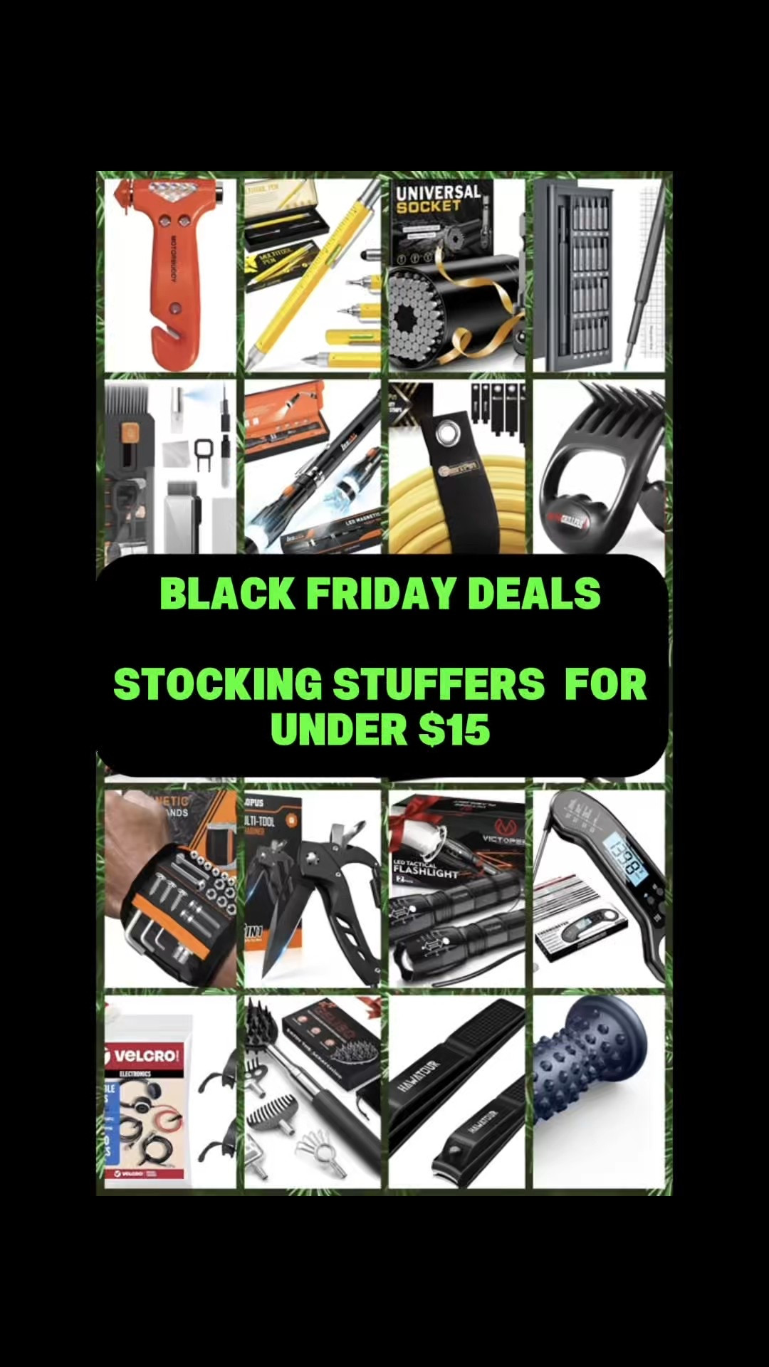 Stocking stuffers?? Give him the gift of real hands-on power this Christmas!

Looking for the perfect stocking stuffers for the handy guy in your life? This lineup has you covered!

From versatile screwdrivers and magnetic wristbands to compact precision bit sets and those super-handy utility knives, these tools are all about making every project easier.

I’m even spotting durable socket sets and those clever universal sockets he’ll use again and again.

Perfect for the DIY guy or the pro on your list!

#ChristmasGifts #ToolsForHim #HandymanGifts #DIYTools

#LTKCyberWeek #LTKHoliday #LTKGiftGuide