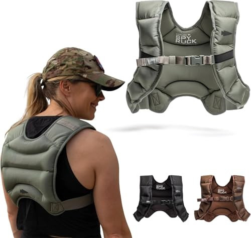 GORUCK Spy Ruck, Weighted Vest for Women, Adjustable Fit, 12LB, Foliage | Amazon (US)