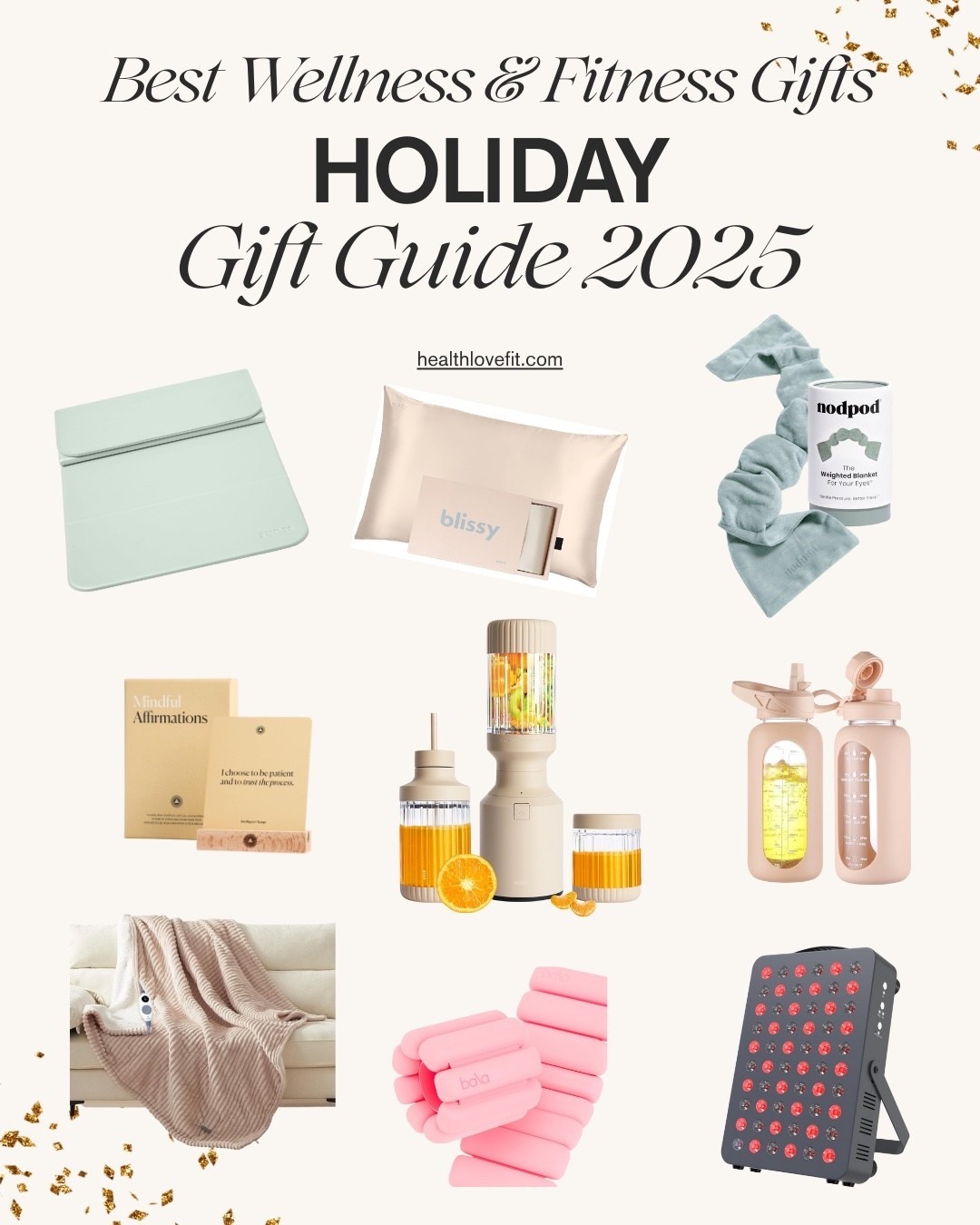 The best wellness and fitness gifts for 2025!! Spoil yourself or your loved ones this holidays. 

These gifts are for both him and her. They come in different colors so you can pick the one that better suits your gift recipient. 

Tags: holiday gift guide, Christmas gift ideas, gifts for him, gifts for her, selfcare gifts, wellness gifts, fitness gifts 

#LTKfitnessgoals #LTKHoliday #LTKGiftGuide