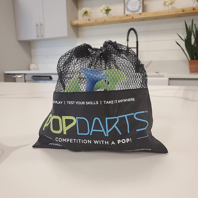 Popdarts Original Game Set (Blue and Green) - Indoor, Outdoor Suction Cup Throwing Game - Competi... | Amazon (US)