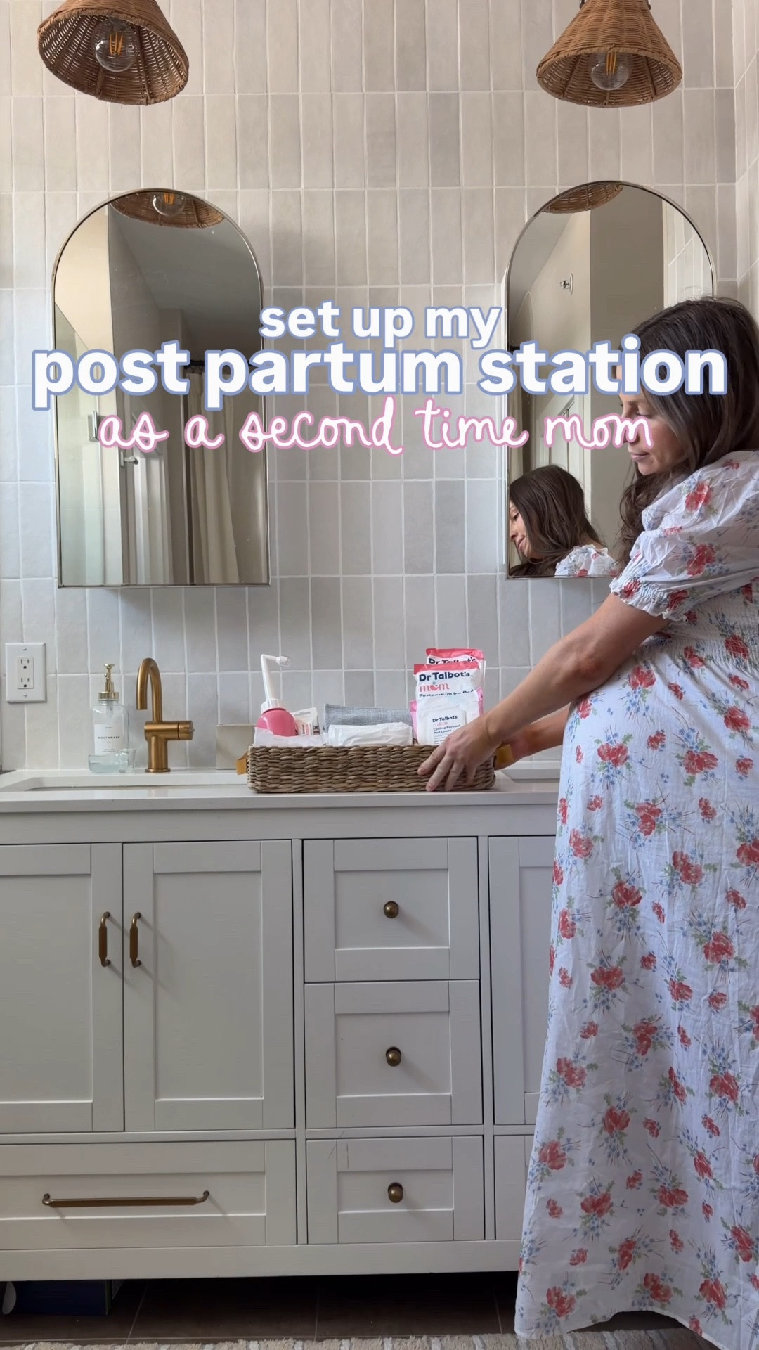Post partum station! I keep one of these in each bathroom during the post partum period. With my first I had a third degree tear and used this basket for about 6 weeks!

#LTKselfcare #LTKBaby #LTKBump