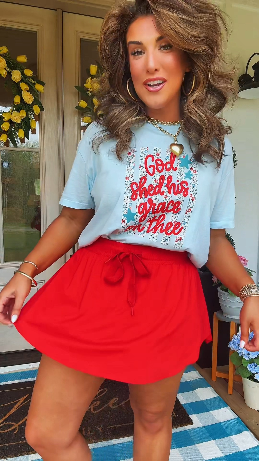 My favorite skorts for summer as a girl with thick thighs! 👏🏻

#LTKActive #LTKMidsize #LTKootd