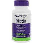 NATROL BIOTIN MAX STR 10,000MCG 100TABS | Swanson Health Products