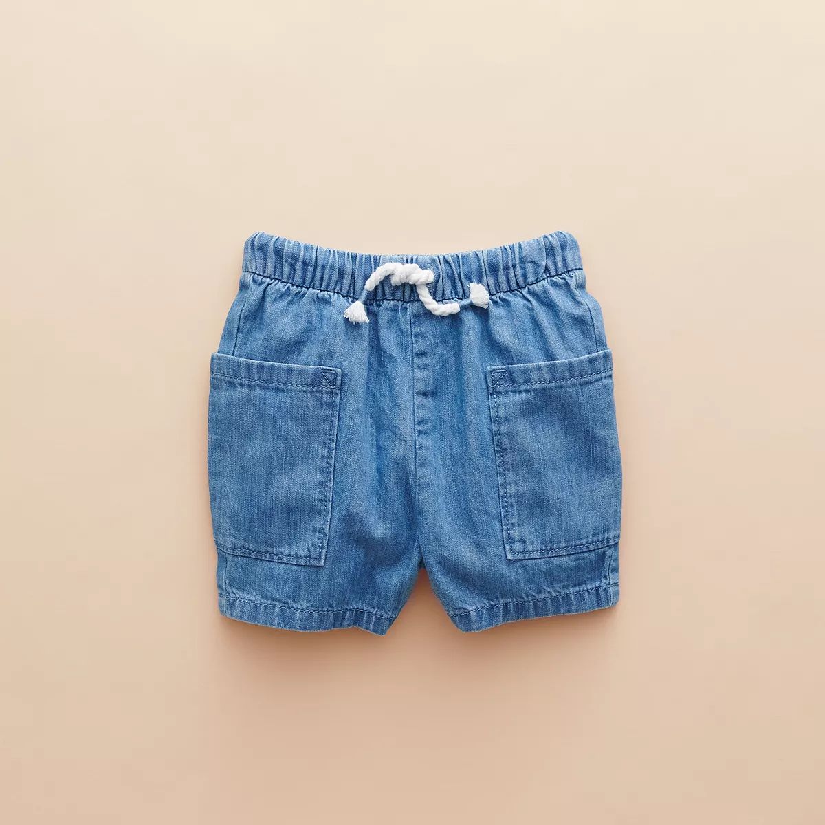 Baby & Toddler Little Co. by Lauren Conrad Organic Side-Pocket Chambray Shorts | Kohl's