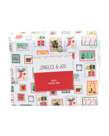 Holiday Stamps Sheet Set | Polyester | Marshalls