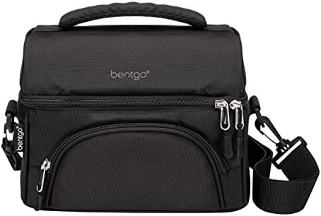 Bentgo\u00ae Deluxe Lunch Bag - Durable and Insulated Lunch Tote with Zippered Outer Pocket, Inte... | Amazon (US)