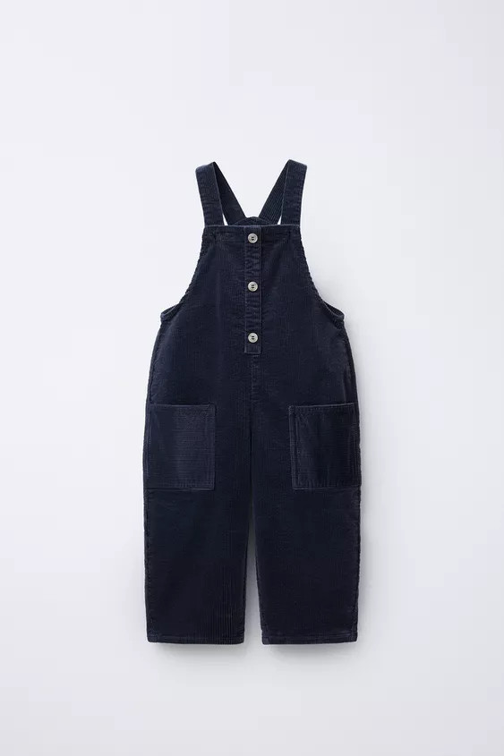 LONG CORDUROY OVERALLS | Zara US