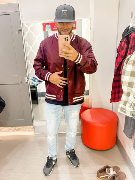 Size xl in this jacket
Jeans tts

#LTKstyletip #LTKmens