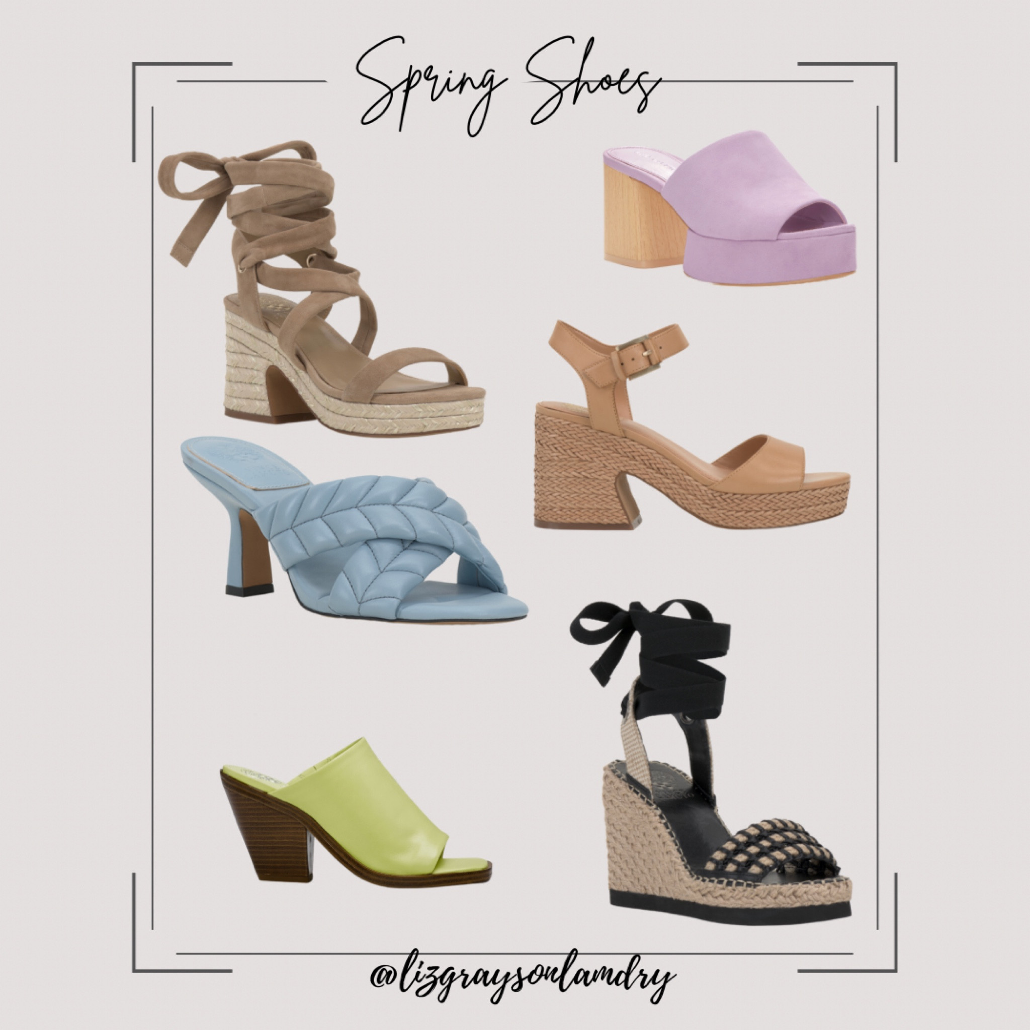 Vince Camuto has affordable, stylish, and comfy shoes! I love these new styles and colors for spring. 

#LTKstyletip #LTKFind #LTKshoecrush