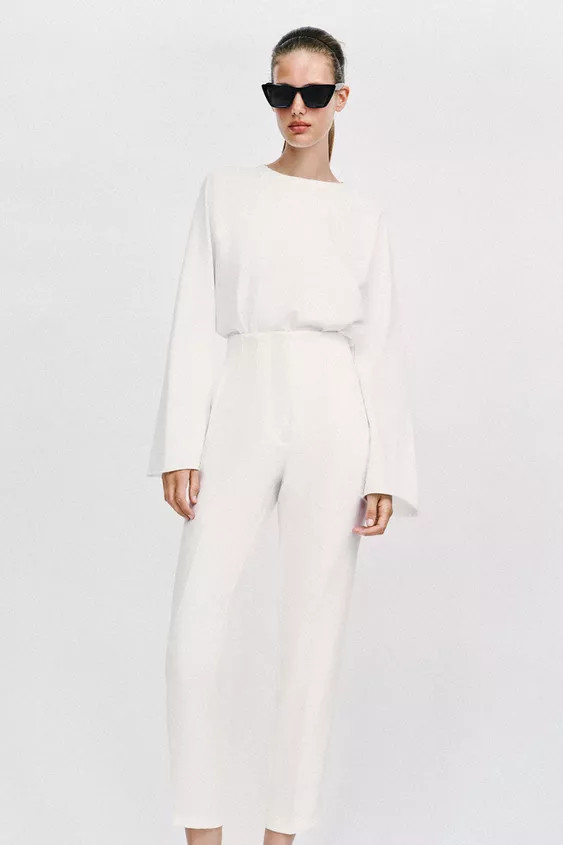 HIGH-WAISTED PANTS | Zara Canada