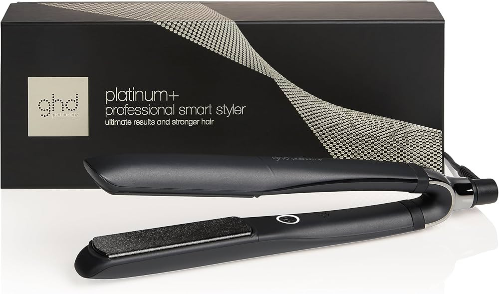 ghd Platinum + Professional Hair Straighteners, Ultra Gloss Smart Plates for Stronger Hair, Auto ... | Amazon (UK)