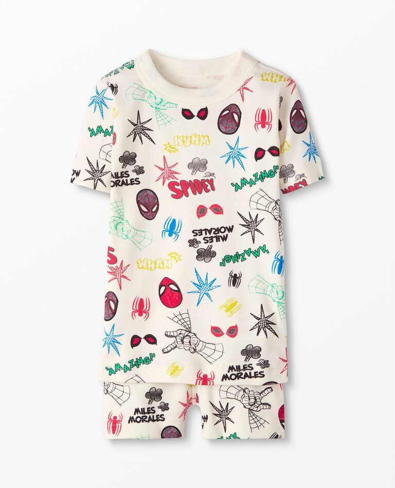 Marvel Spider-Man Summer Short John Pajama Set | Hanna Andersson