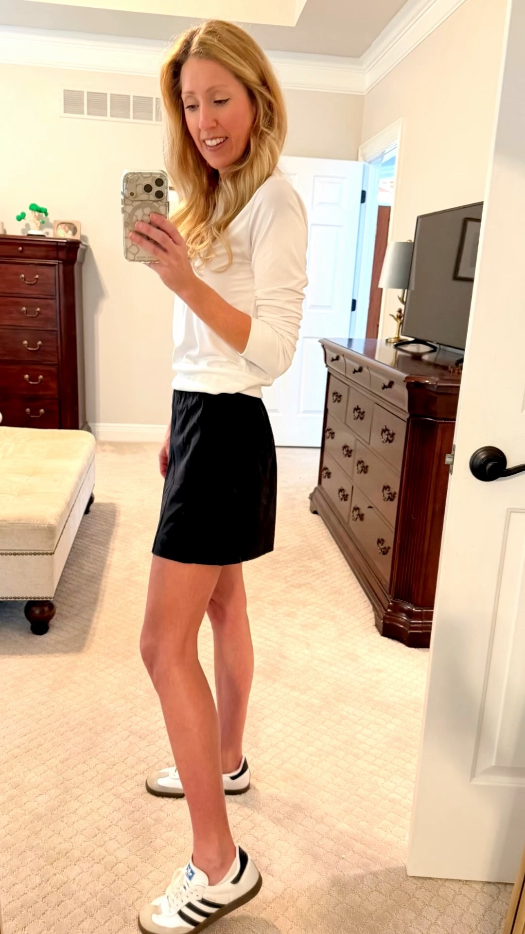 Let me tell you about these Lulu shorts! I fell in love with them while shopping in store recently, and the employee checking me out told me I was lucky to grab them because they were brand new and had already sold out online. Well… good news for you — they’re BACK IN STOCK in several sizes! They’re listed as mid-rise, but I love a high-rise fit so I hike them right up 😉⬇️

#LTKmomlife #LTKootd #LTKActive