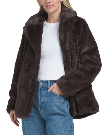 Faux Fur Jacket | TJ Maxx