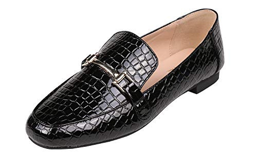 FEVERSOLE Women's Fashion Trim Deco Loafer Slippers | Amazon (US)