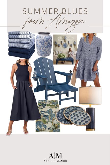 Summer Blues from Amazon 

home  home blog  home finds  summer decor  minimalist  summer favorites  the arched manor  patio decor  outdoor summer finds  

#LTKHome #LTKSeasonal