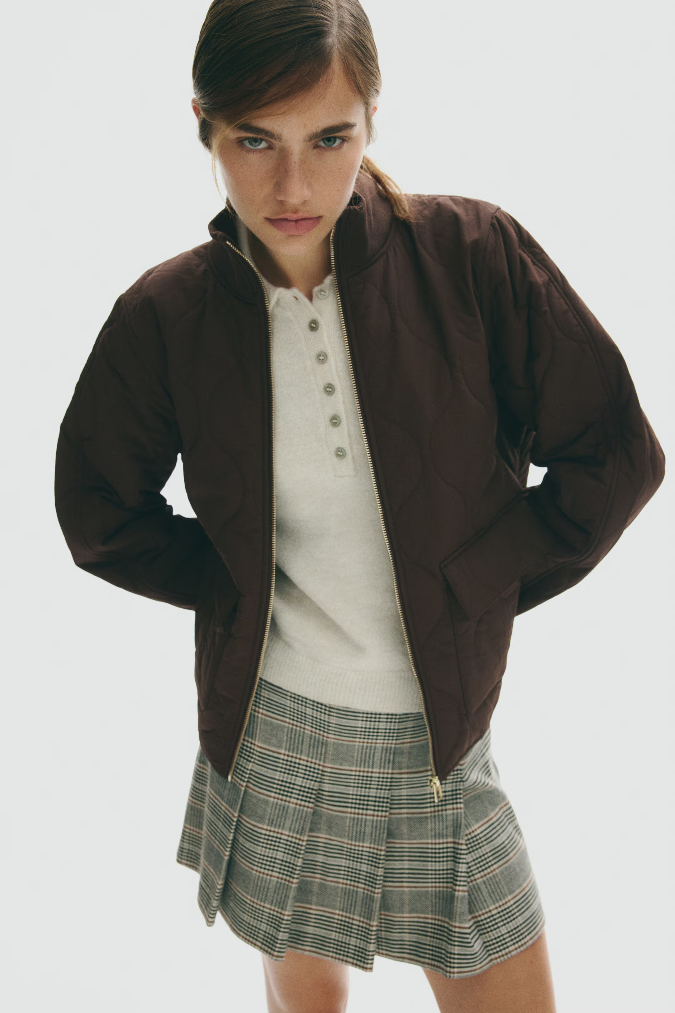 Oversized Quilted Jacket | H&M (US + CA)