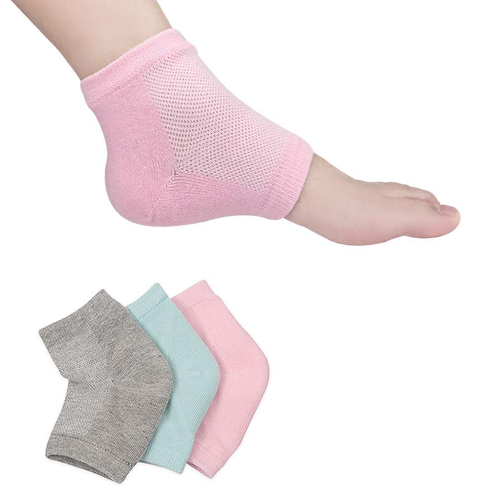 Moisturizing Socks, Moisturizing/Gel Heel Socks for Dry Cracked Heels, Ventilate Gel Spa Socks to... | Amazon (CA)
