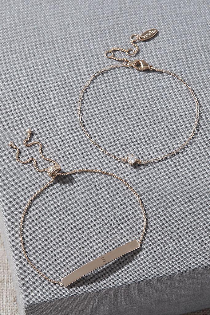 Initial Bracelet Set | Anthropologie (US)