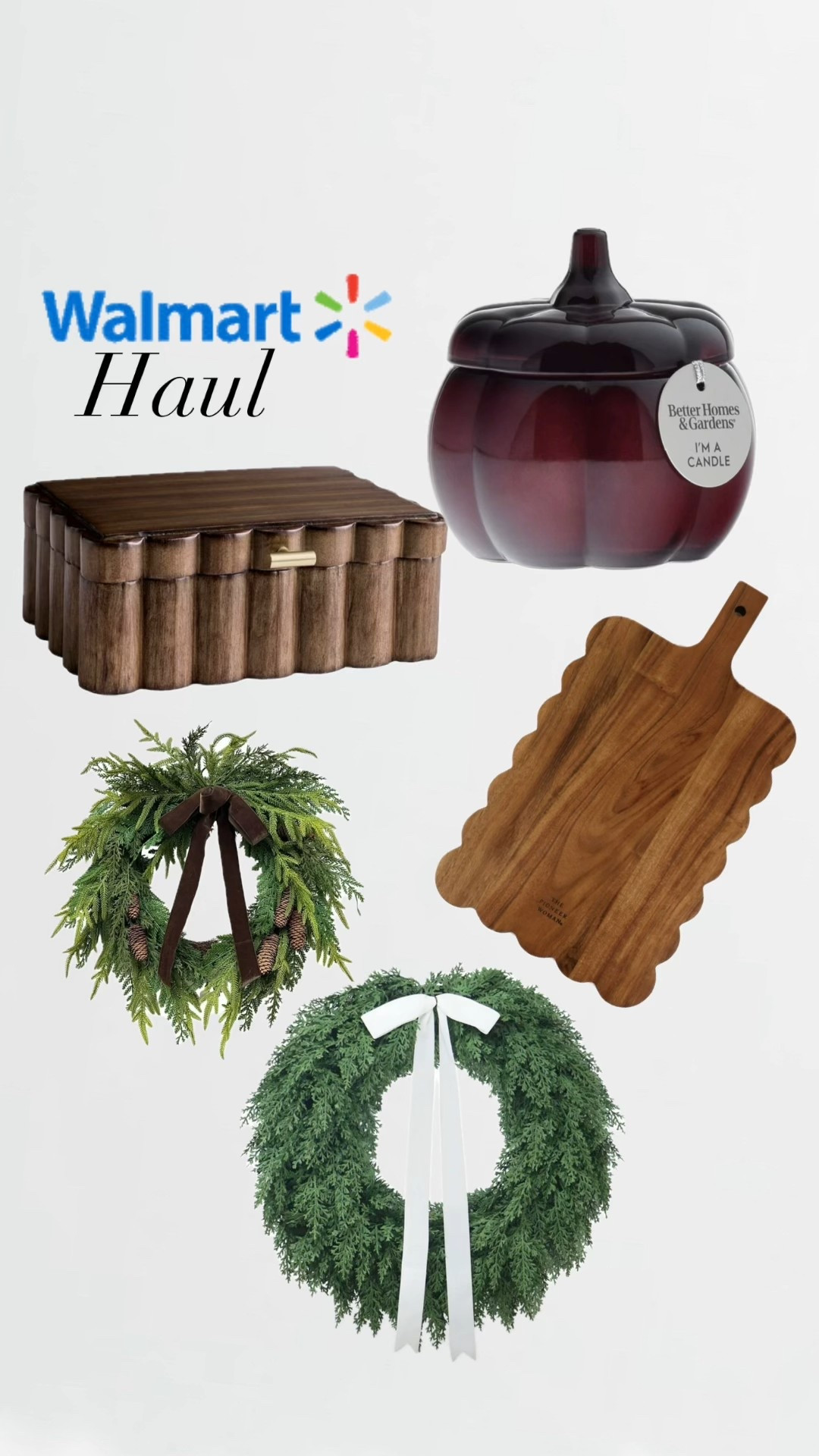 Picked up some decor goodies from Walmart today!  All at a great price point!