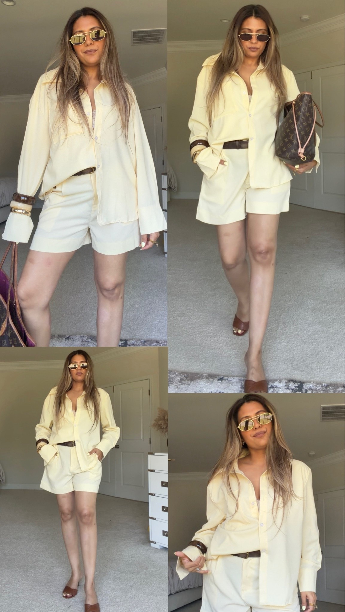 cutest butter yellow linen shirt & short set 💛 perfect summer fit

#LTKootd #LTKgrwm #LTKmomlife