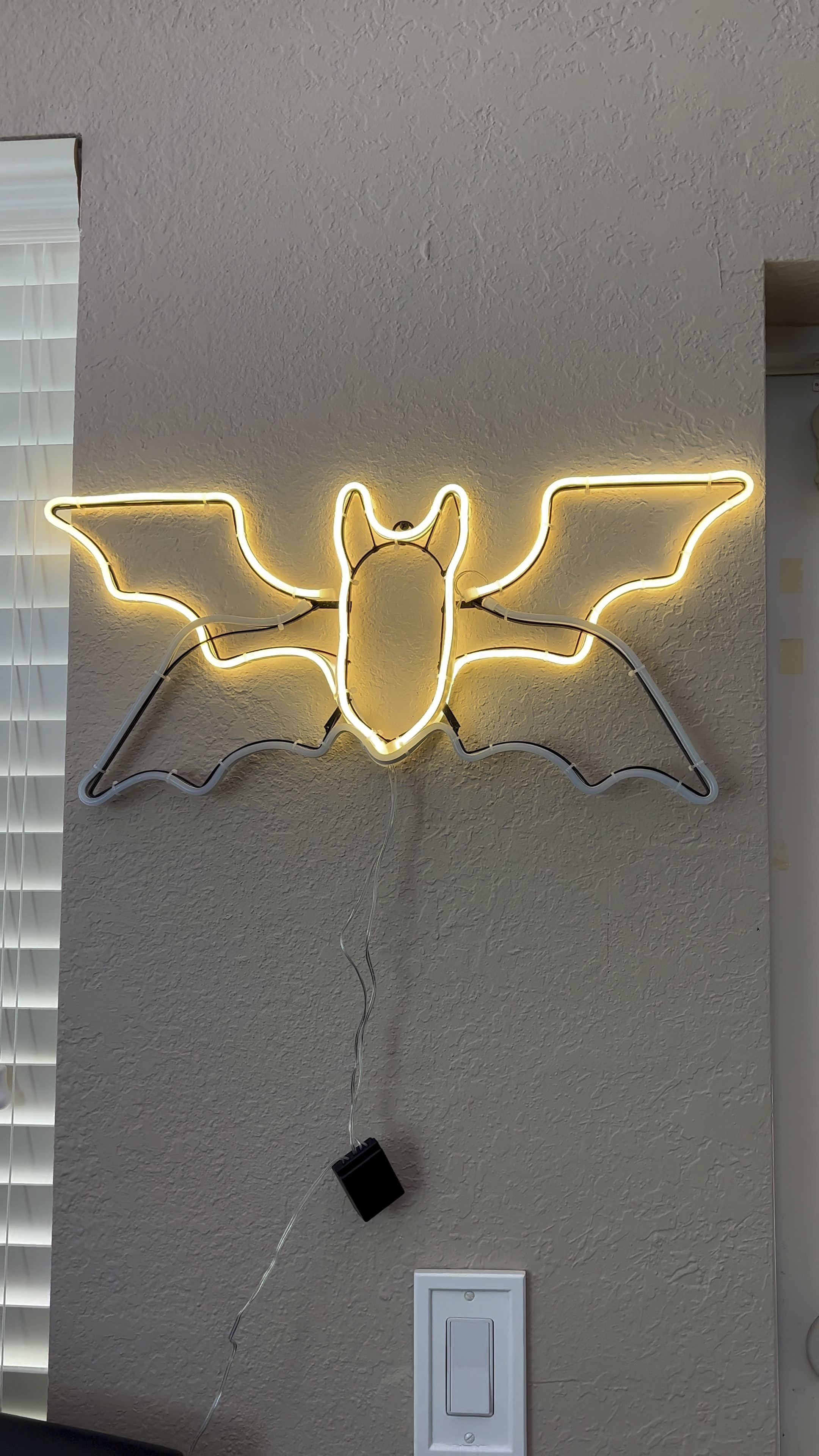 Neon bat decoration for Halloween🦇

#LTKxPrime #LTKHoliday #LTKSeasonal
