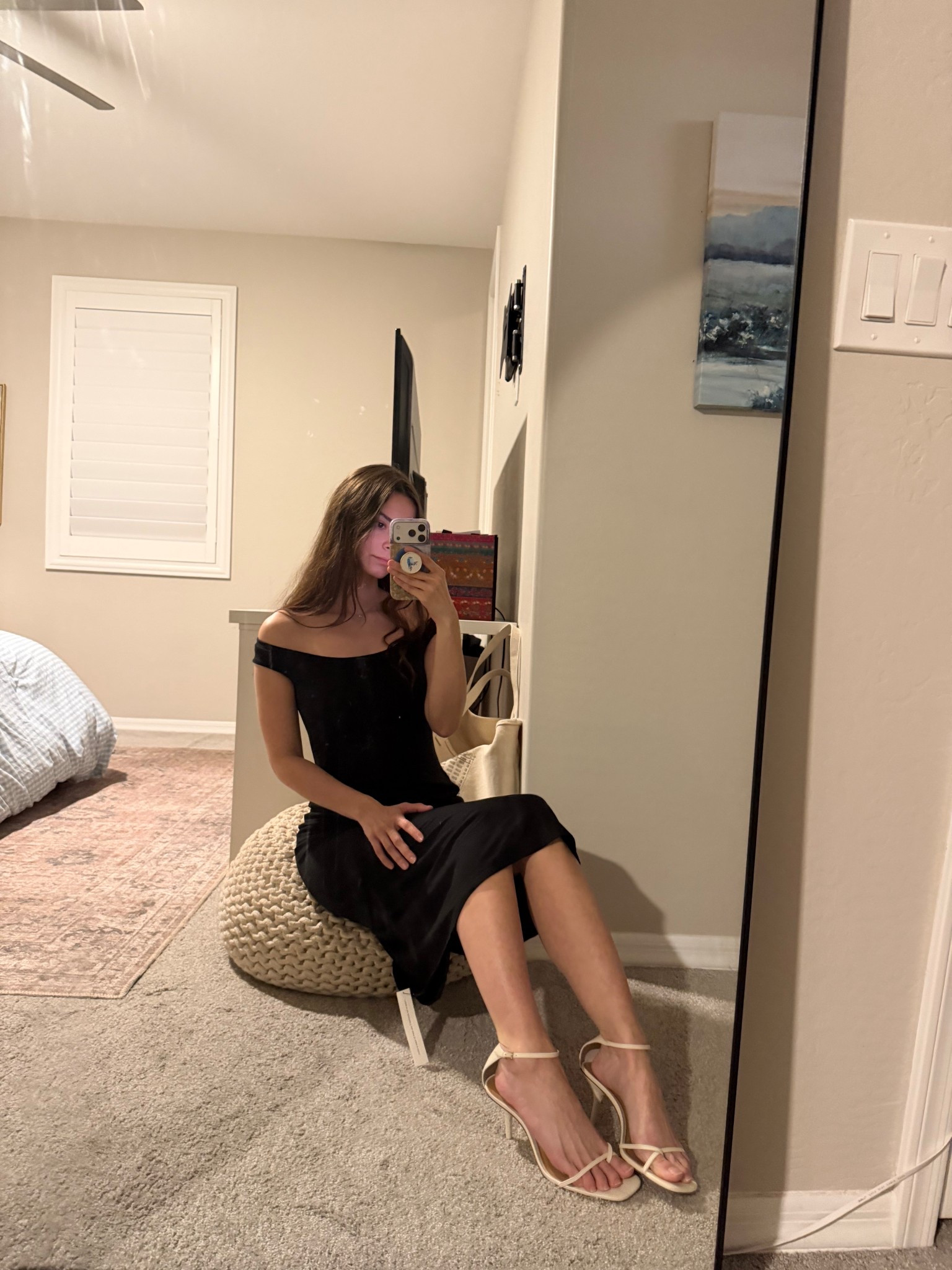 My go-to black dress 🤍 Reformation Milo Knit Dress

#LTKootd