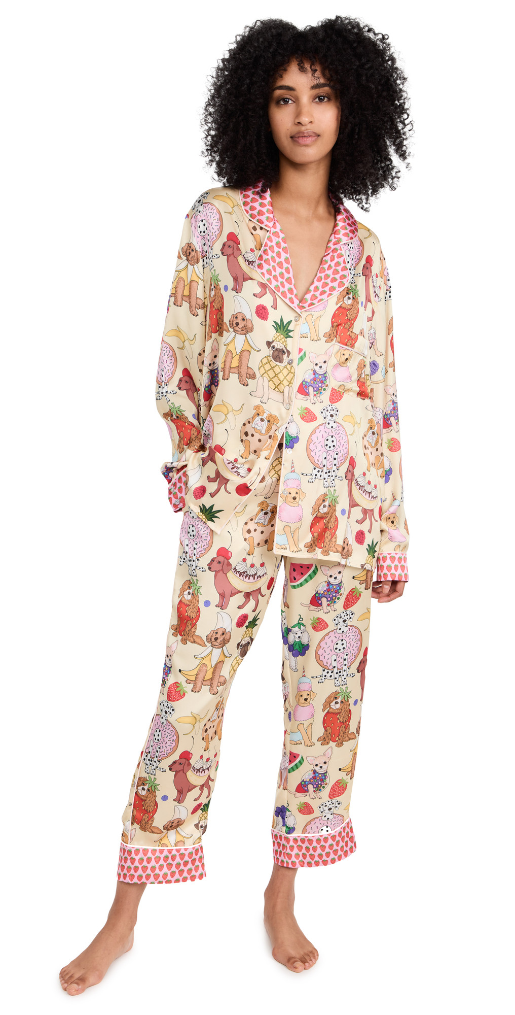 Karen Mabon Dog Desserts Long PJ Set | Shopbop