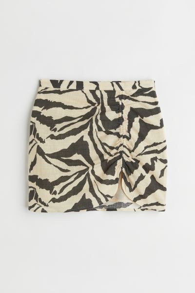 Gathered crêpe skirt | H&M (US + CA)